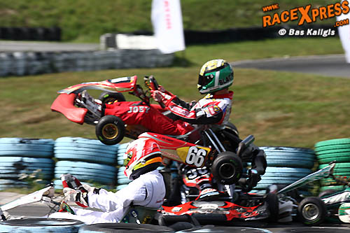 Spectaculaire races bij Chrono Karting
